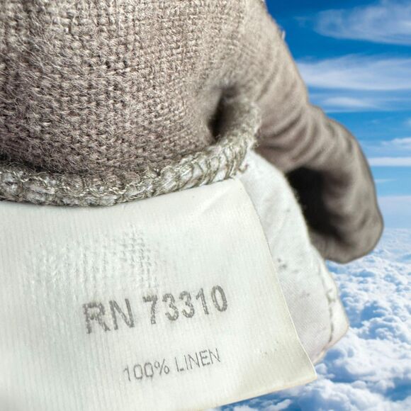 Ivan Grundahl Copenhagen Women's Wide Leg Pants Size 38 Linen Loose Fit - Picture 7 of 7